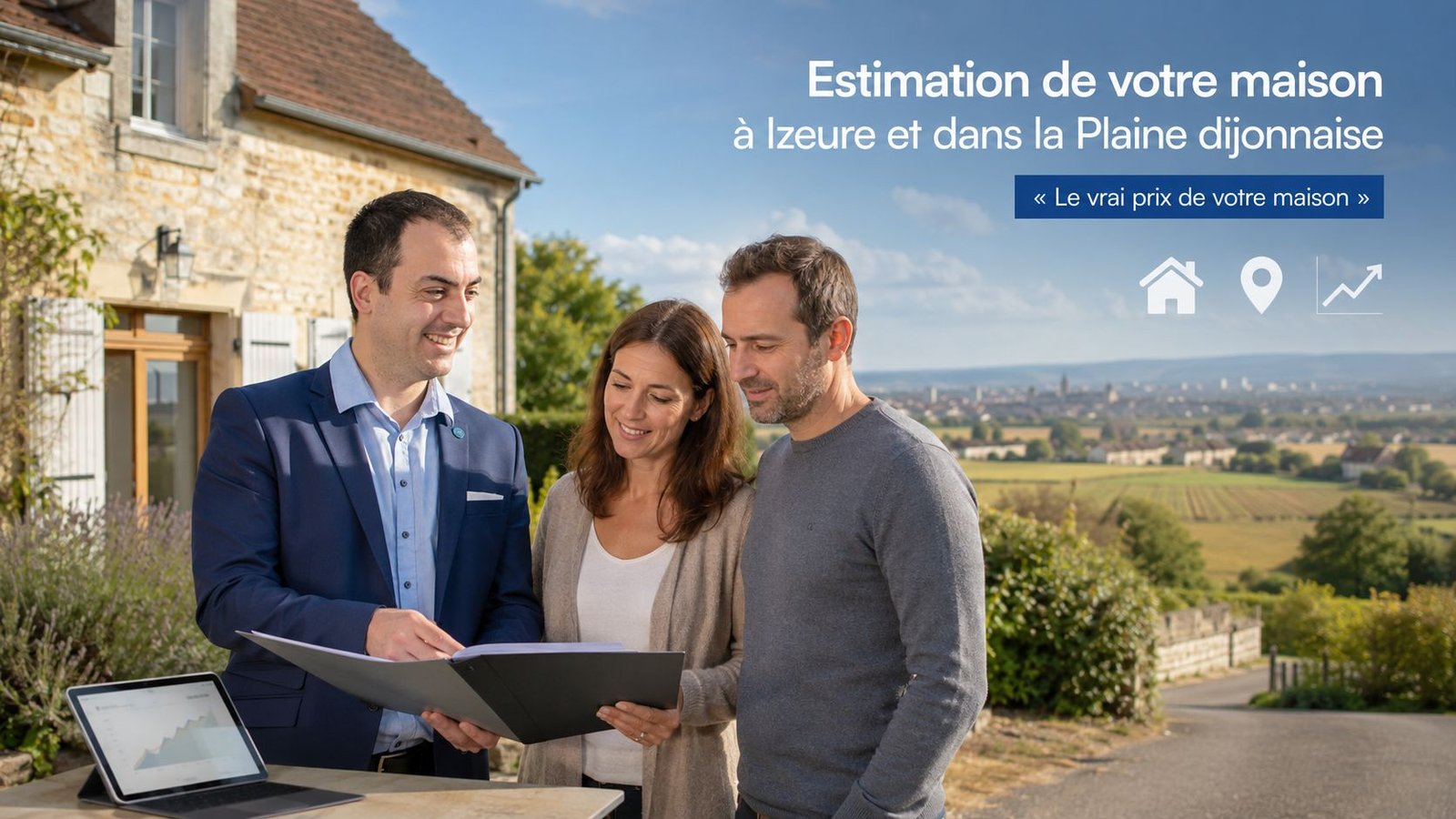 Estimation de maison à Izeure et dans la Plaine dijonnaise — Julian Sitja, conseiller immobilier