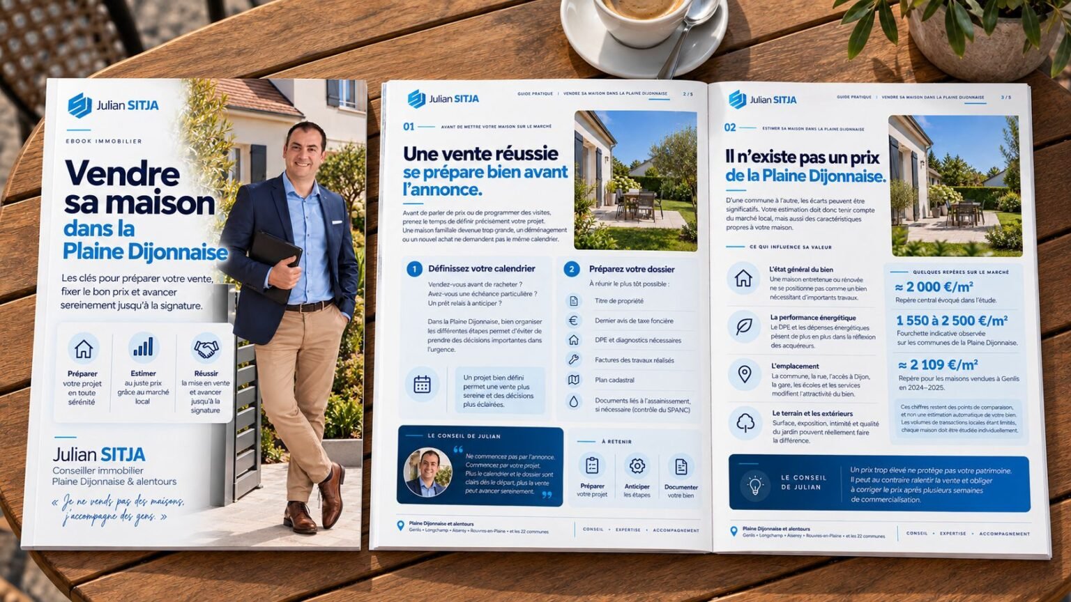 Guide gratuit de la vente immobilière dans la Plaine Dijonnaise — Julian Sitja
